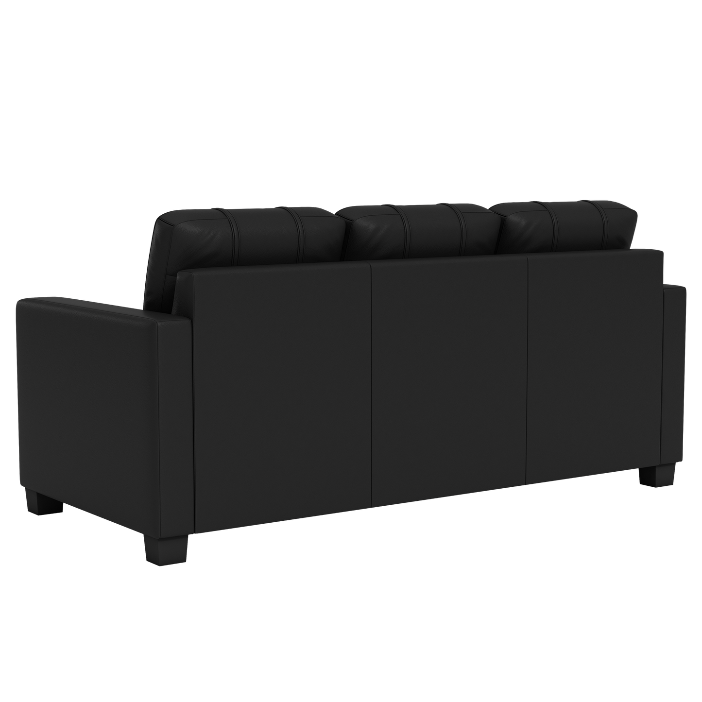 Stationary Sofa with Las Vegas Inferno White  Logo