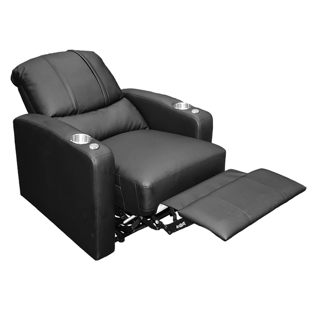 Stealth Power Plus Recliner with Las Vegas Inferno White  Logo